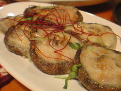 お土産シウマイで晩ごはん。