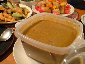 唐揚げカレー。