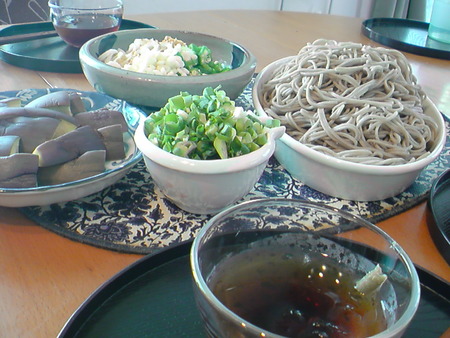 夏のお昼ご飯。