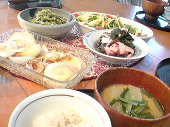 休みの日ごはん。