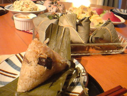 お夕飯にも『ちまき』