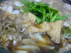 年末に鶏すきやき♪
