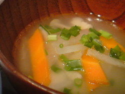 もずく入りチヂミ～でお夕飯。