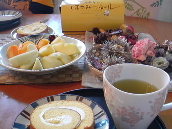 休日の朝のおめざ♪