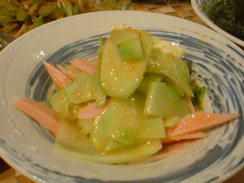 野菜尽くし献立の夕飯