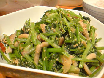 野菜尽くしの夕ごはん