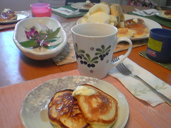 休日☆朝ごはん。