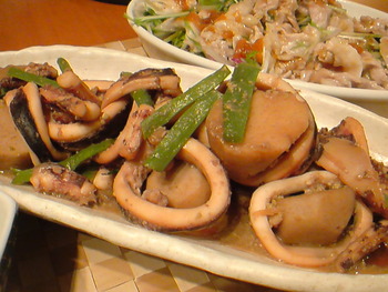 イカと里芋の煮物