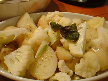 野菜尽くしの夕ごはん