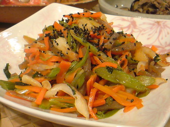 金目鯛のアラ炊き。（つづき・・）
