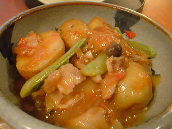 野菜尽くし献立の夕飯