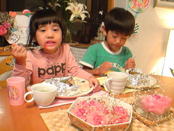 coco’s風包み焼きハンバーグのお夕飯。