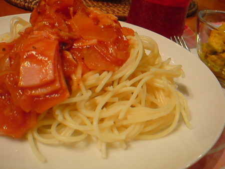 パパイヤでイタリアン。