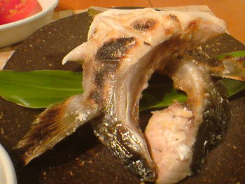 ブリカマ塩焼きの夜・・