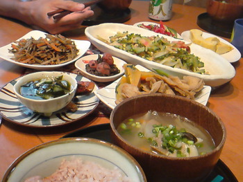 その日の夕飯は・・・