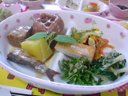 本部・さくら庵さんのランチ