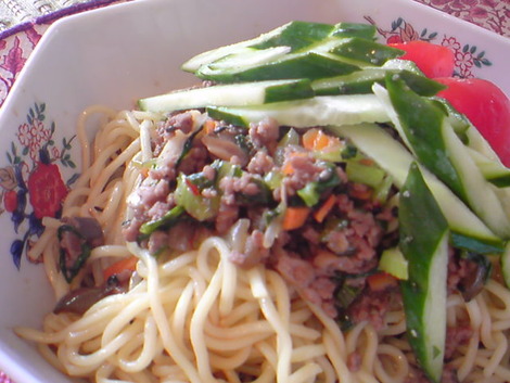 季節到来♪冷やし中華②