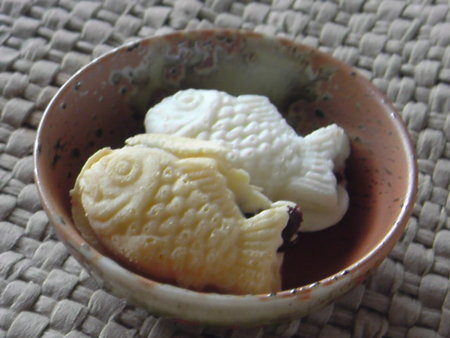白いたいやき・・・