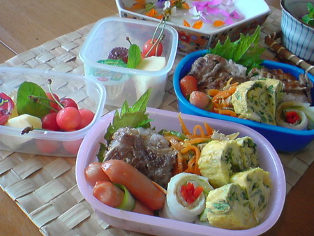 チビ達6月のお弁当会。