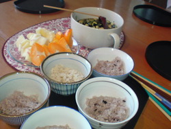山形名物☆「だし」もどきで朝ごはん