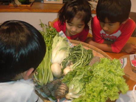 じぃちゃん作野菜達♪