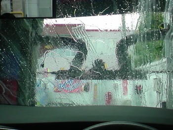 洗車しました・・・。（泣）
