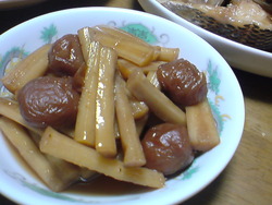 実家ごはん。