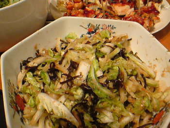 そして・・・お野菜いっぱいの夕飯♪