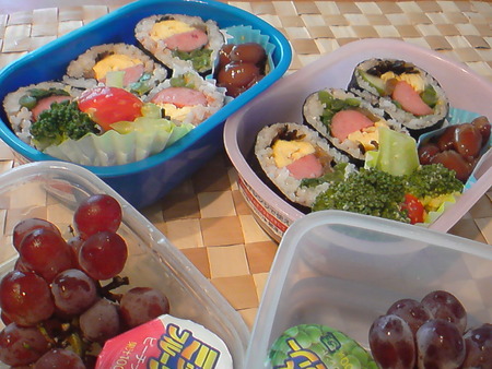 海苔巻き弁当♪