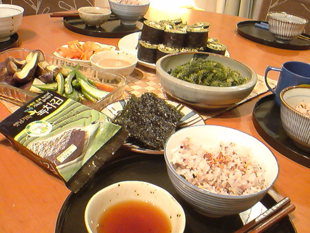 さっぱりと夏の食卓♪