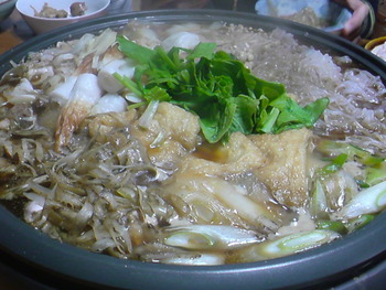 年末に鶏すきやき♪