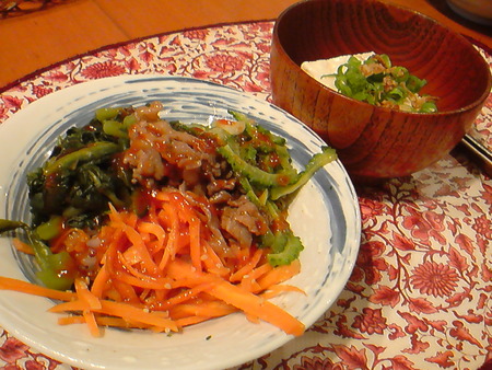野菜ビビンパ