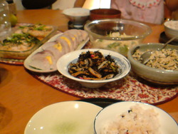 野菜あれこれ晩御飯。