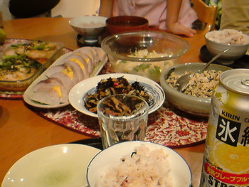 野菜あれこれ晩御飯。