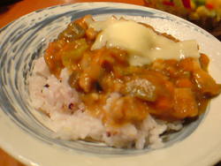 カレーとリメイク☆