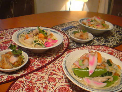 長崎ちゃんぽん食べました～(^_-)-☆