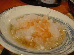 焼きサバと大根おろし