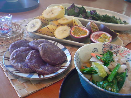 元気にウチナー風朝ごはん♪