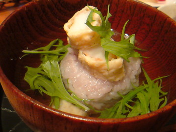 残り物で朝ごはん。