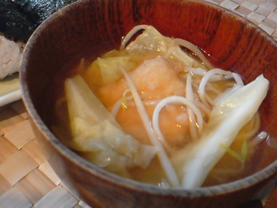 海苔巻き朝ごはん