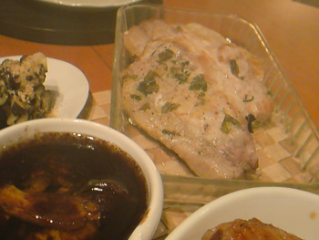 県産☆アグーdeハーブ焼き。