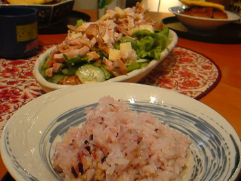 ﾘｸｴｽﾄで『鰻玉丼』。