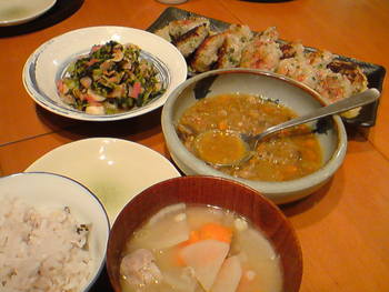 1月4日の夕飯は・・・