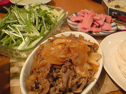 昨夜のアメリカぁ～晩ごはん。