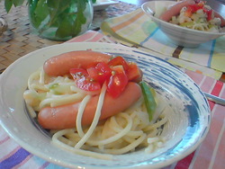 即席♪クリームパスタ