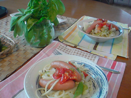 即席♪クリームパスタ