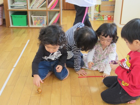 おとそと正月遊び ピノキオ認定こども園