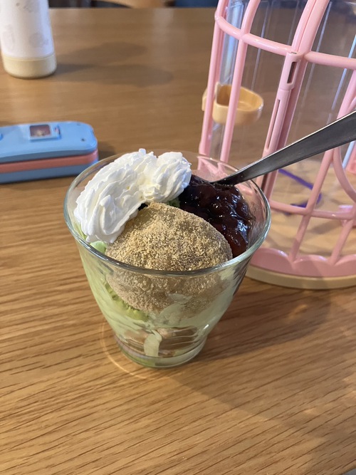 抹茶パフェ