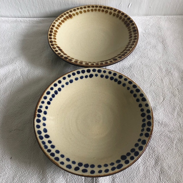 工房マチヒコ　プレート　皿　17センチ　茶碗　鉢　　新品　やちむん PORTRIVER MARKET:工房マチヒコ