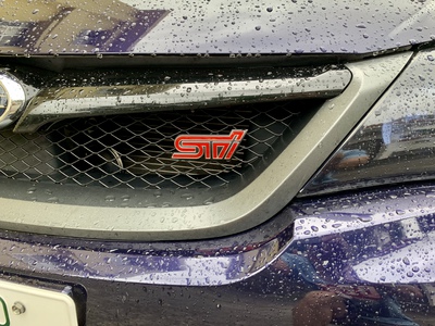 WRX STIのSTIエンブレムを前後交換しました。｜鍛人（ちょっぴり寂しがり屋・笑）